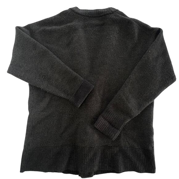 Allbirds Sweater Womens Large Black The Cardi Merino Wool Button Up Cardigan - Picture 2 of 8